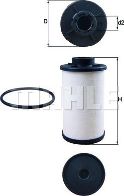 KNECHT HX 132D - Hidraulinis filtras, automatinė transmisija xparts.lv