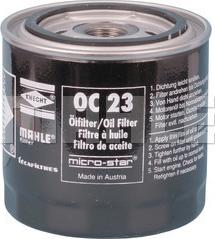 KNECHT OC 23 OF - Oil Filter xparts.lv
