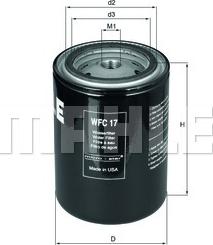 KNECHT WFC 17 - Фильтр охлаждающей жидкости xparts.lv