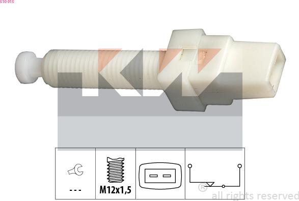 KW 510 015 - Bremžu signāla slēdzis xparts.lv