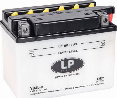 LandportBV MA YB4L-B - Стартерная аккумуляторная батарея, АКБ xparts.lv