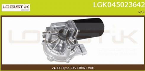 LGK LGK045023642 - Stikla tīrītāju motors xparts.lv