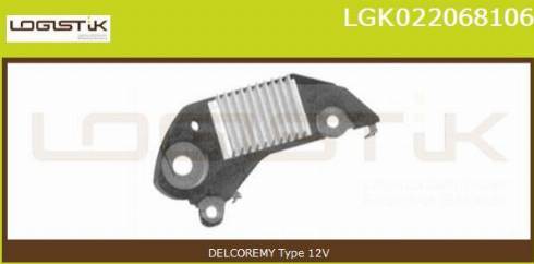 LGK LGK022068106 - Ģeneratora sprieguma regulators xparts.lv