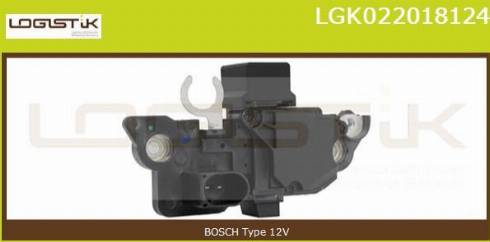 LGK LGK022018124 - Voltage regulator, alternator xparts.lv