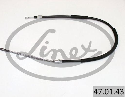 Linex 47.01.43 - Cable, parking brake xparts.lv