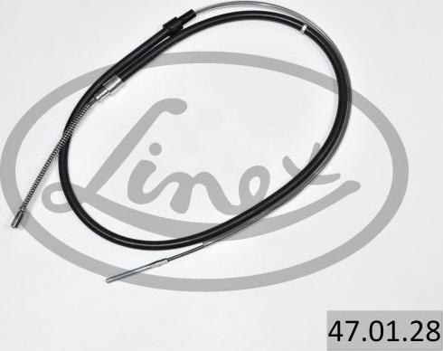 Linex 47.01.28 - Cable, parking brake xparts.lv