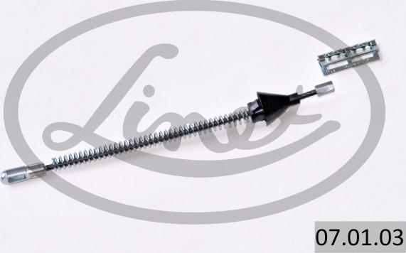 Linex 07.01.03 - Cable, parking brake xparts.lv