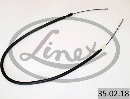 Linex 35.02.18 - Cable, parking brake xparts.lv