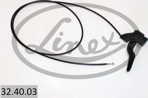 Linex 32.40.03 - Motora pārsega slēdzenes trose xparts.lv