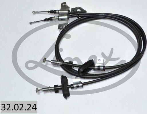 Linex 32.02.24 - Cable, parking brake xparts.lv