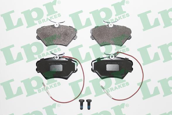 LPR 05P469 - Brake Pad Set, disc brake xparts.lv