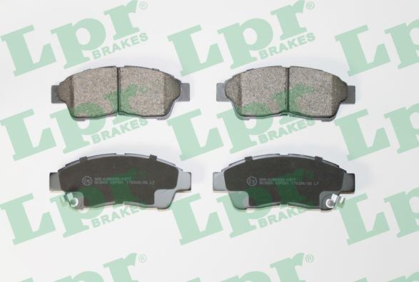 LPR 05P561 - Brake Pad Set, disc brake xparts.lv