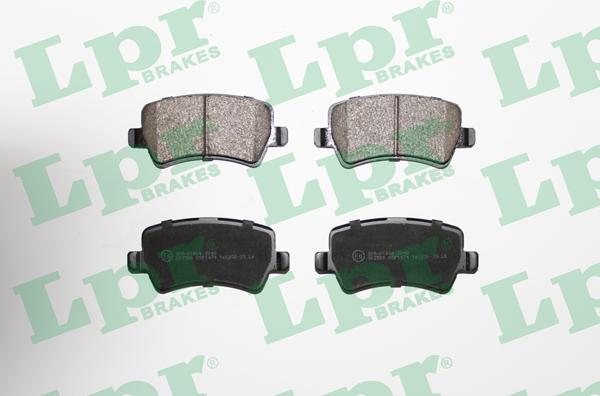LPR 05P1474 - Brake Pad Set, disc brake xparts.lv