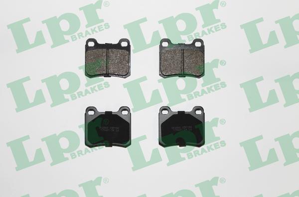 LPR 05P158 - Brake Pad Set, disc brake xparts.lv