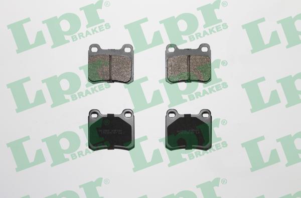 LPR 05P181 - Тормозные колодки, дисковые, комплект xparts.lv