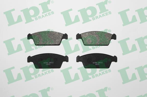 LPR 05P213 - Brake Pad Set, disc brake xparts.lv