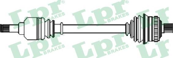 LPR DS52561 - Piedziņas vārpsta xparts.lv