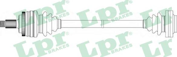 LPR DS15016 - Piedziņas vārpsta xparts.lv