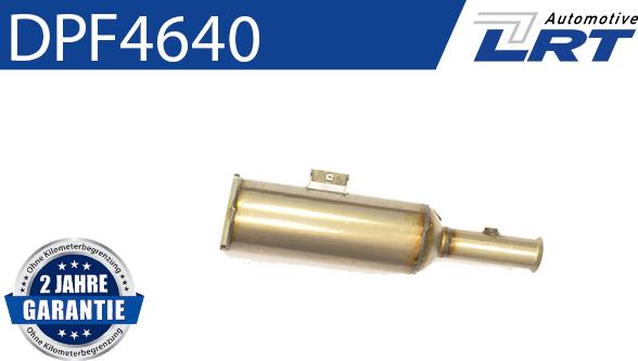 LRT DPF4640 - Nosēdumu / Daļiņu filtrs, Izplūdes gāzu sistēma xparts.lv