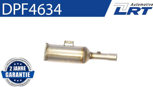 LRT DPF4634 - Nosēdumu / Daļiņu filtrs, Izplūdes gāzu sistēma xparts.lv