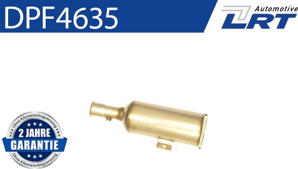 LRT DPF4635 - Nosēdumu / Daļiņu filtrs, Izplūdes gāzu sistēma xparts.lv