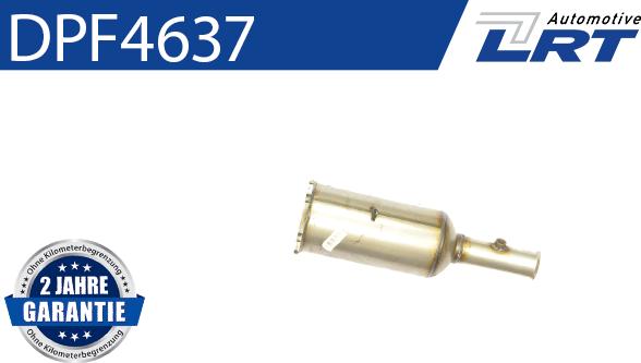 LRT DPF4637 - Nosēdumu / Daļiņu filtrs, Izplūdes gāzu sistēma xparts.lv