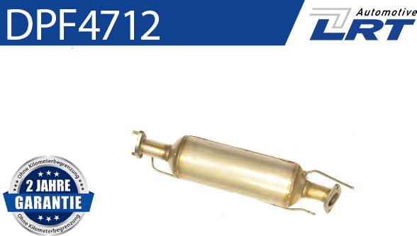 LRT DPF4712 - Nosēdumu / Daļiņu filtrs, Izplūdes gāzu sistēma xparts.lv