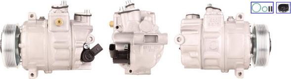 LUCAS ACP222 - Compressor, air conditioning xparts.lv