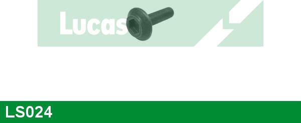 LUCAS LS024 - Комплект болтов ременного шкива, коленчатый вал xparts.lv