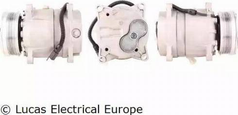Lucas Electrical ACP129 - Compressor, air conditioning xparts.lv