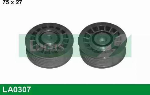 Lucas Engine Drive LA0307 - Deflection / Guide Pulley, v-ribbed belt xparts.lv