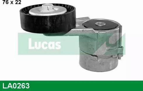 Lucas Engine Drive LA0263 - Belt Tensioner, v-ribbed belt xparts.lv