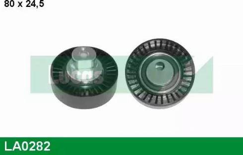 Lucas Engine Drive LA0282 - Deflection / Guide Pulley, v-ribbed belt xparts.lv