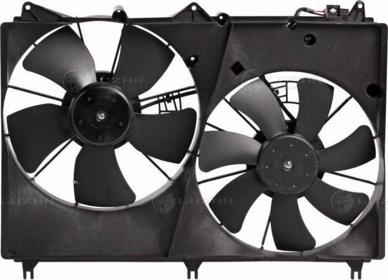 Luzar LFK 2465 - Fan, radiator xparts.lv