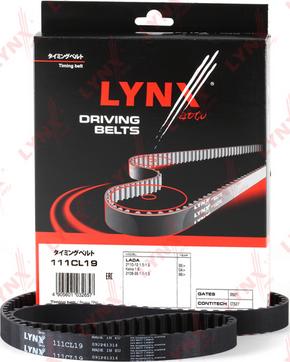 LYNXauto 111CL19 - Timing Belt xparts.lv