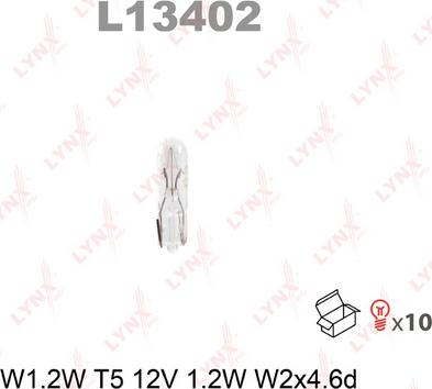 LYNXauto L13402 - Лампа накаливания xparts.lv
