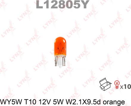 LYNXauto L12805Y - Лампа накаливания xparts.lv
