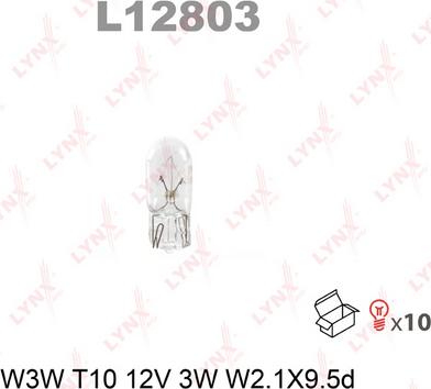 LYNXauto L12803 - Lemputė xparts.lv