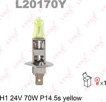 LYNXauto L20170Y - Лампа накаливания, противотуманная фара xparts.lv