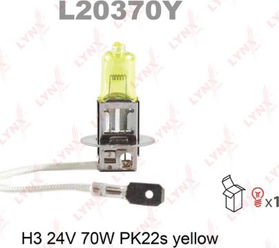 LYNXauto L20370Y - Bulb, fog light xparts.lv