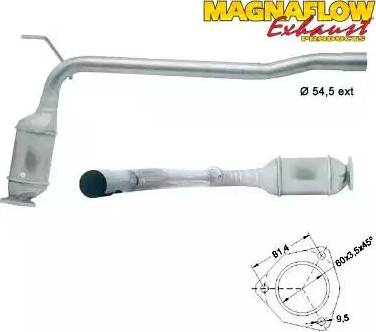 Magnaflow 88829D - Katalizators xparts.lv