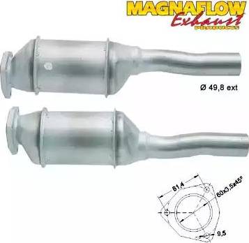 Magnaflow 88825D - Katalizators xparts.lv