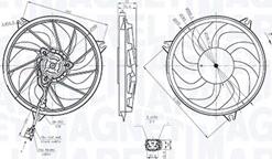 Magneti Marelli 069422865010 - Fan, radiator xparts.lv