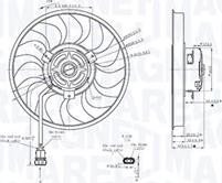 Magneti Marelli 069422888010 - Fan, radiator xparts.lv