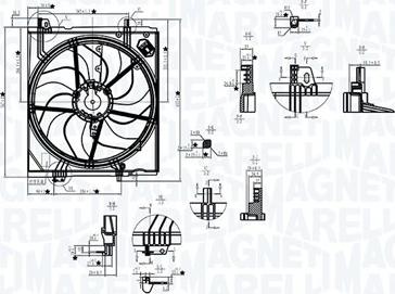 Magneti Marelli 069422787010 - Ventilators, Motora dzesēšanas sistēma xparts.lv