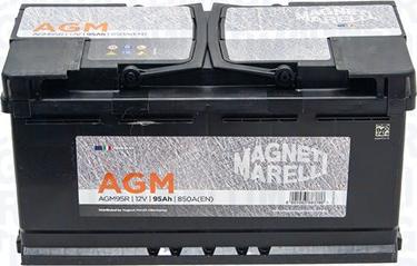 Magneti Marelli 069095850009 - Startera akumulatoru baterija xparts.lv
