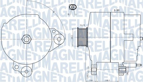 Magneti Marelli 063731817010 - Ģenerators xparts.lv