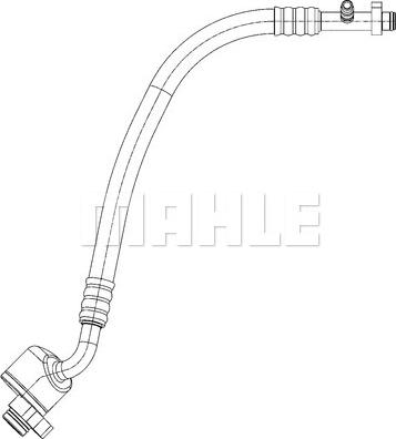 MAHLE AP 131 000P - Трубопровод низкого давления, кондиционер xparts.lv