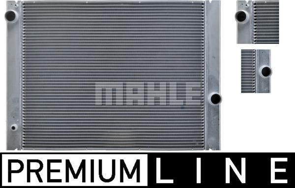 MAHLE CR 511 000P - Radiators, Motora dzesēšanas sistēma xparts.lv
