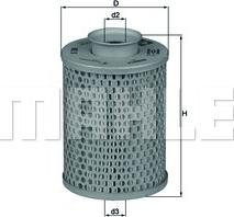 MAHLE HX 5 - Hydraulic Filter, steering system xparts.lv